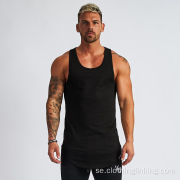 Herr ärmlös snabbtorr fitness Muskel Tank Top